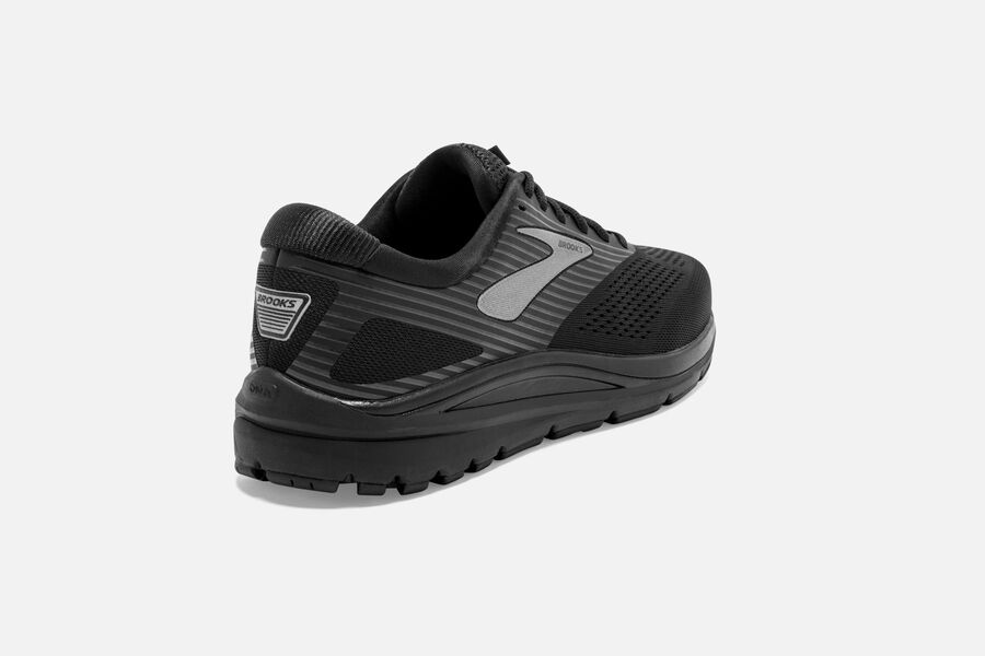 Brooks Running Shoes - Addiction 14 Road Mens - Black/Grey - XHY-743065